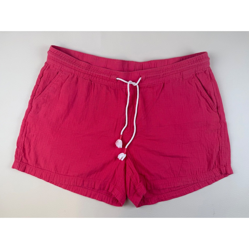 Boho Summer Gauze Shorts Cotton Tassel Drawstring XXL Old Navy